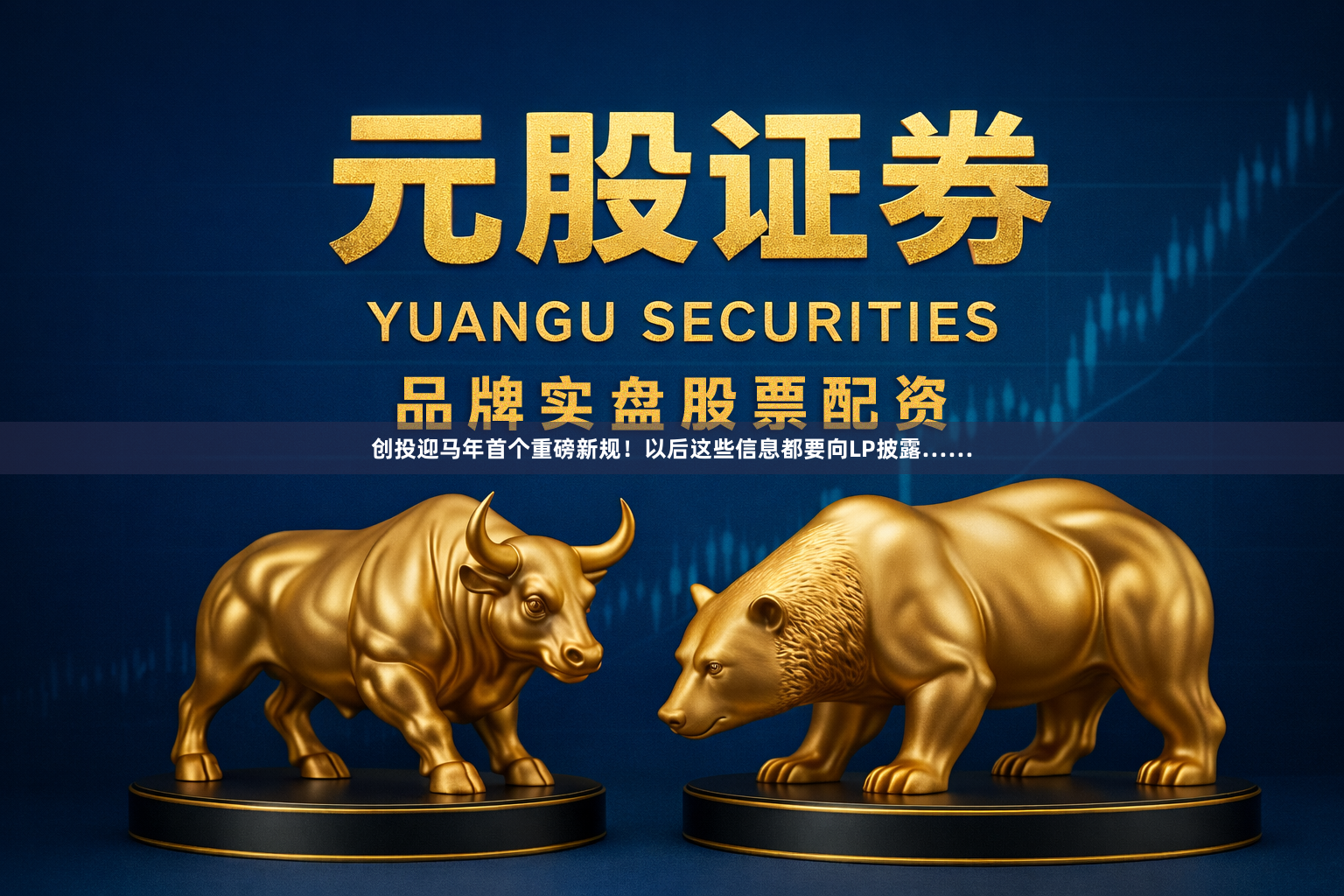 创投迎马年首个重磅新规！以后这些信息都要向LP披露……