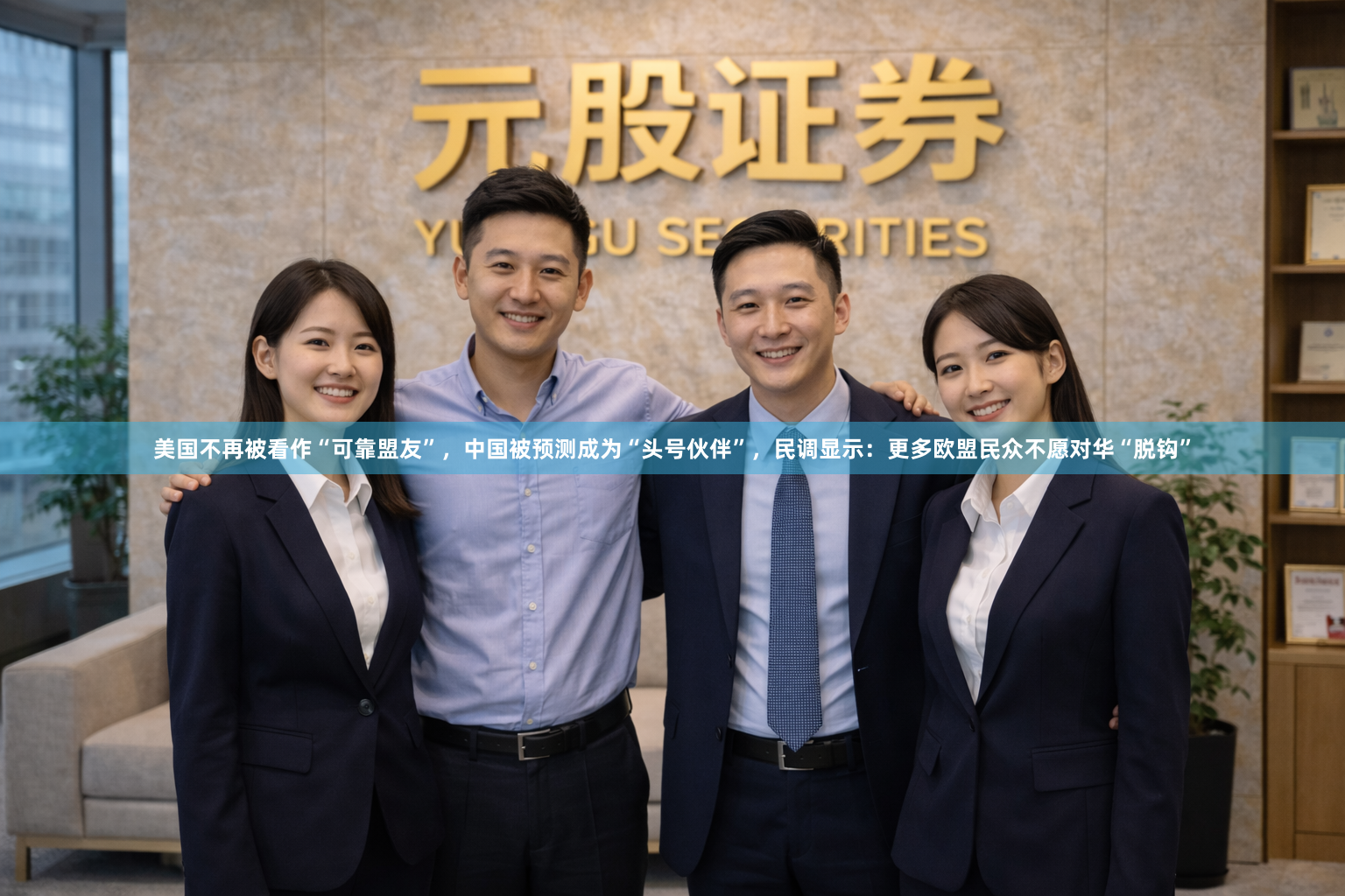 美国不再被看作“可靠盟友”，中国被预测成为“头号伙伴”，民调显示：更多欧盟民众不愿对华“脱钩”