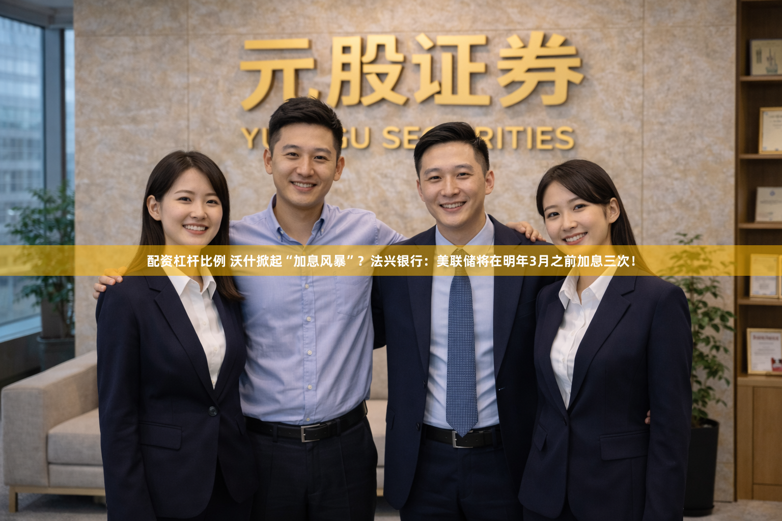 配资杠杆比例 沃什掀起“加息风暴”？法兴银行：美联储将在明年3月之前加息三次！